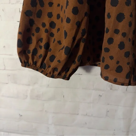 Shein Curve Long Sleeve Blouse - Picture 2 of 5